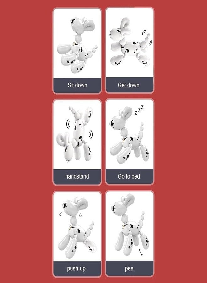 CIRBOX Interactive Balloon Dog Robot Toy, Remote Control Programmable Pet with Touch Response [Multicolor] - Image 5